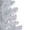 3ft. Pre-Lit White Iridescent Pine Artificial Christmas Tree, Multicolor Lights